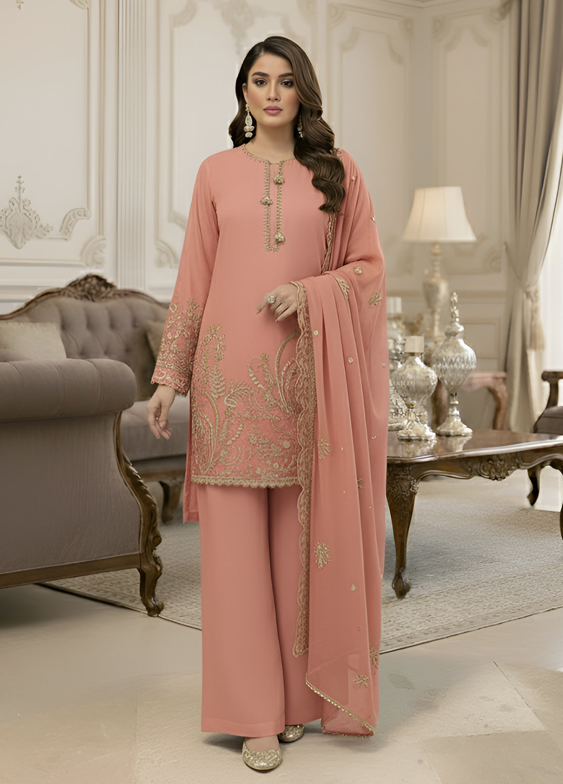 Momal (Peach Pink)
