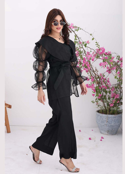 Black Rose - Ziphyer Organza Outfit