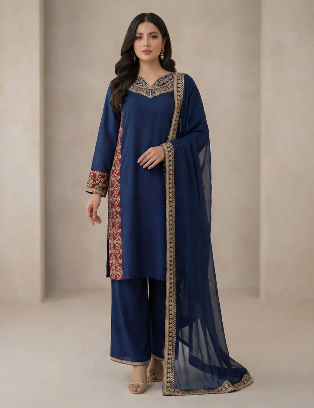Firdus - Ziphyer Raw Silk Dress