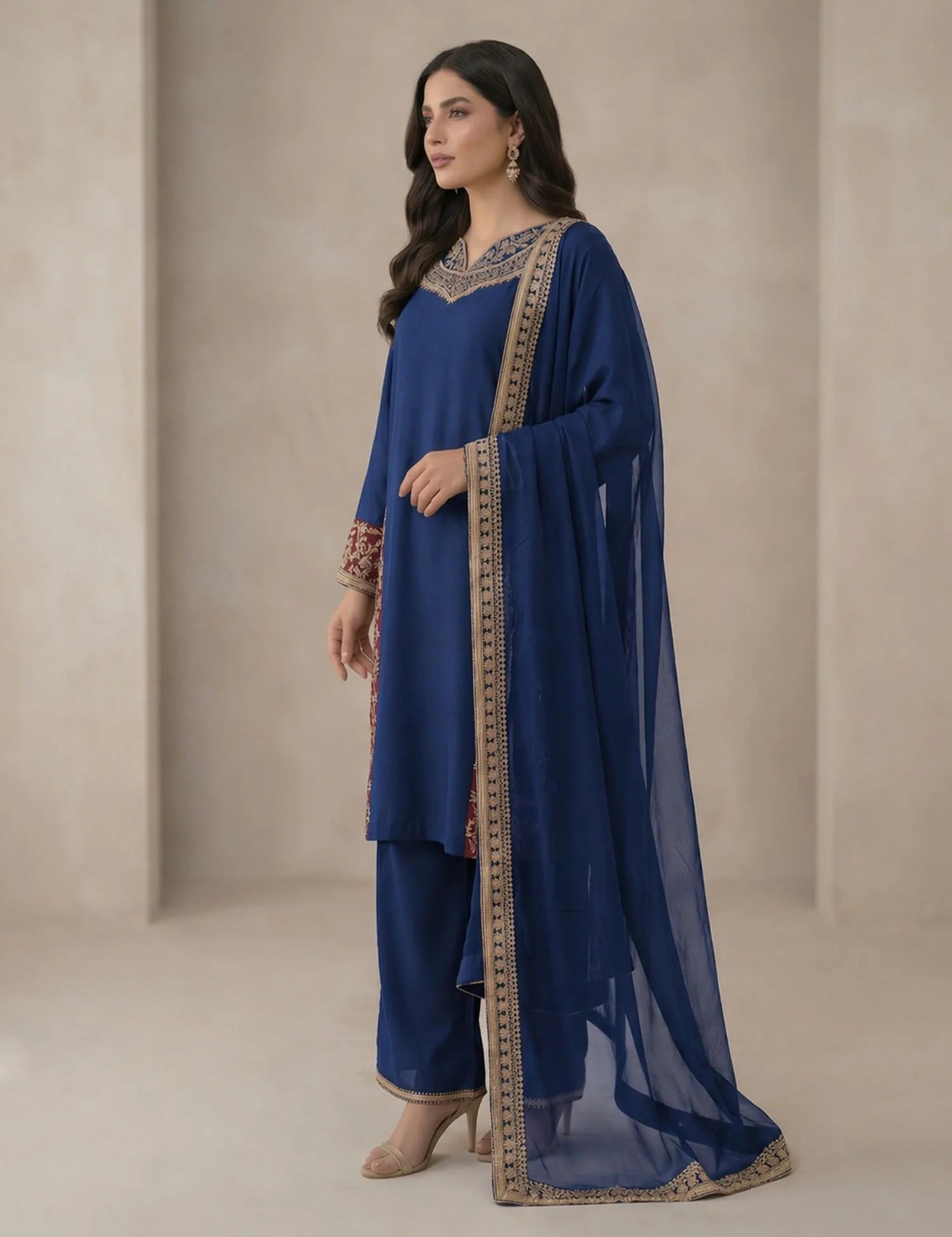 Firdus - Ziphyer Raw Silk Dress