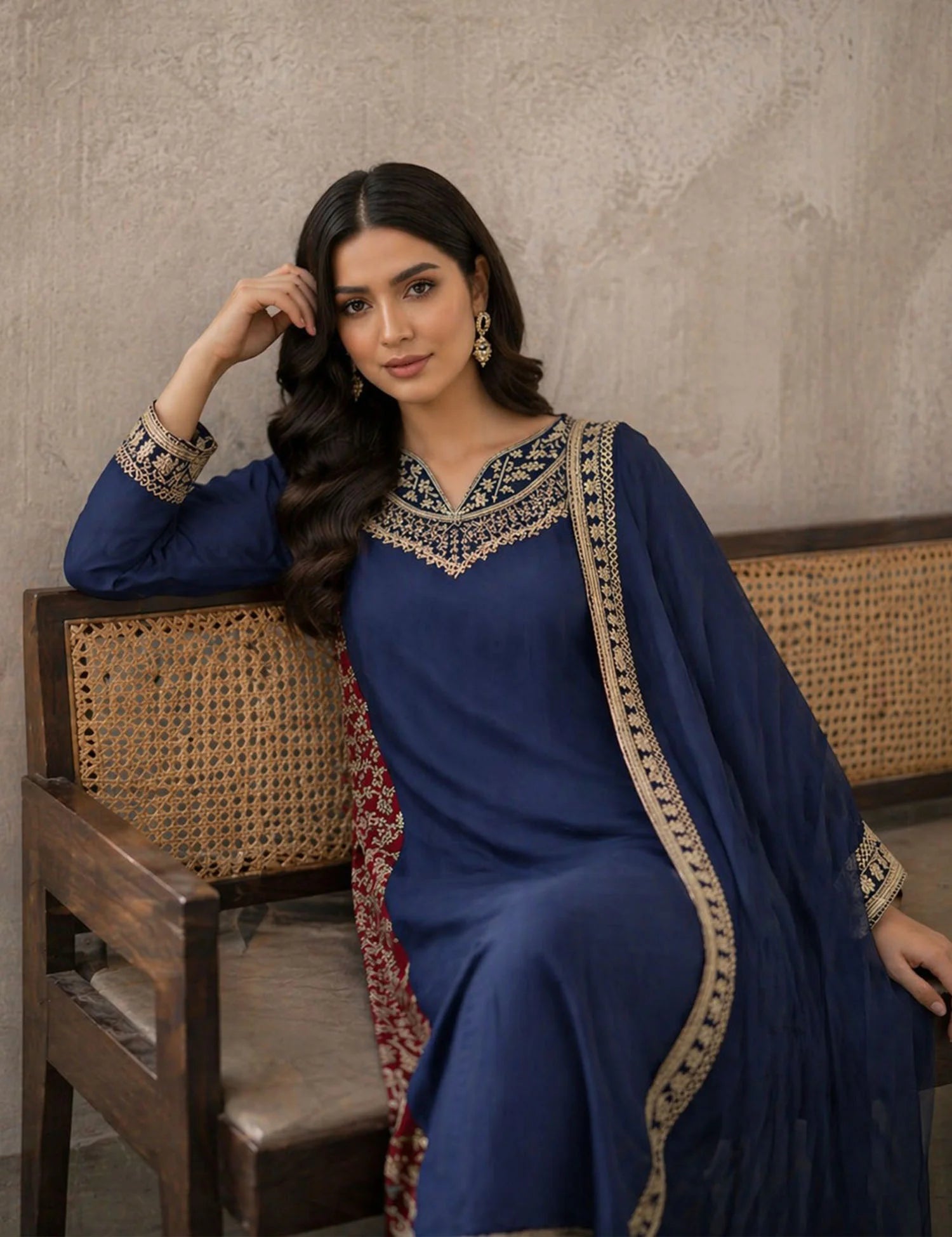 Firdus - Ziphyer Raw Silk Dress