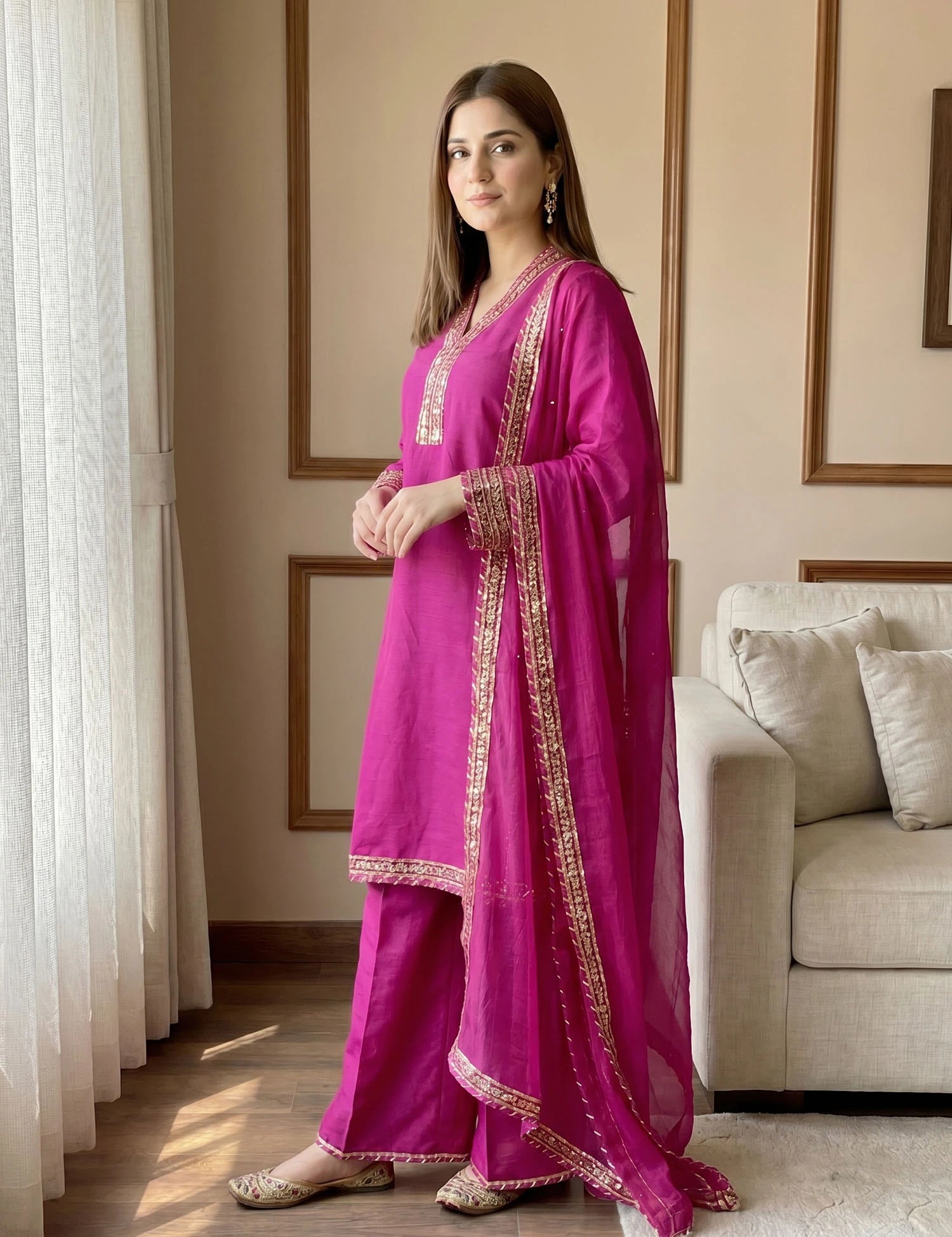 RUBY VISTA - Ziphyer  Row Silk  Dress